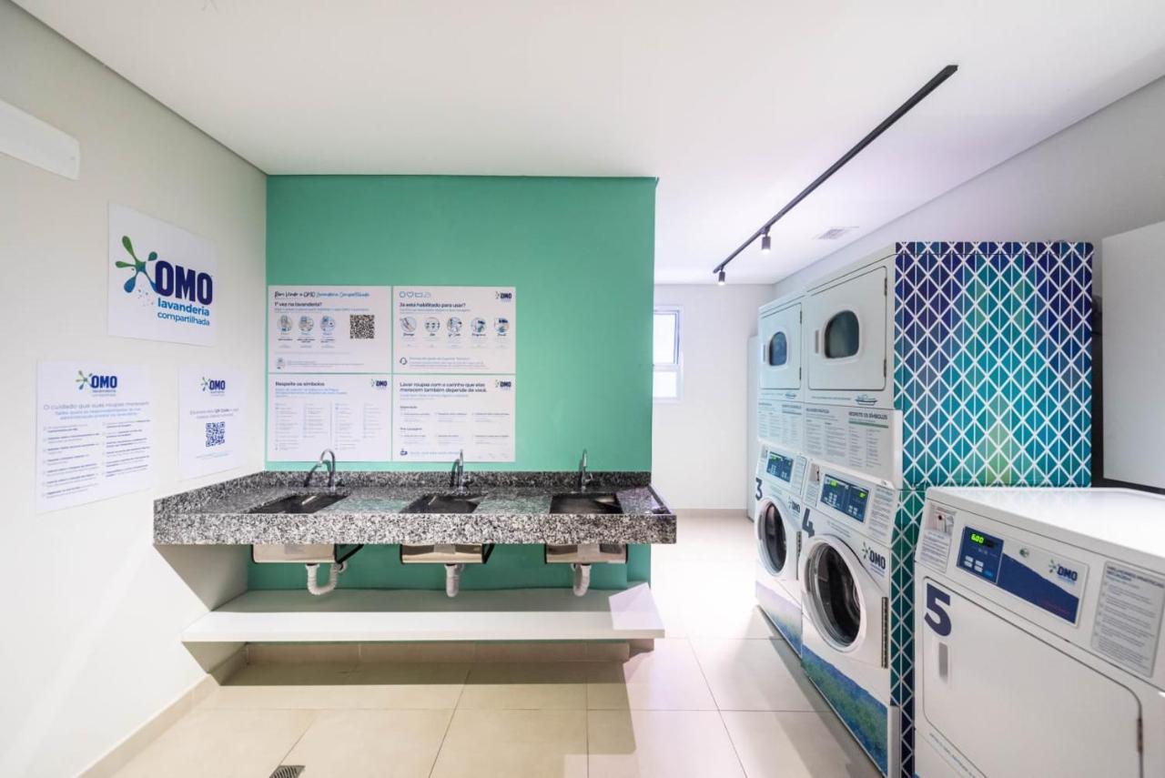 92B Apto Confortavel Prox Ao Bras - Piscina E Academia Σάο Πάολο Εξωτερικό φωτογραφία